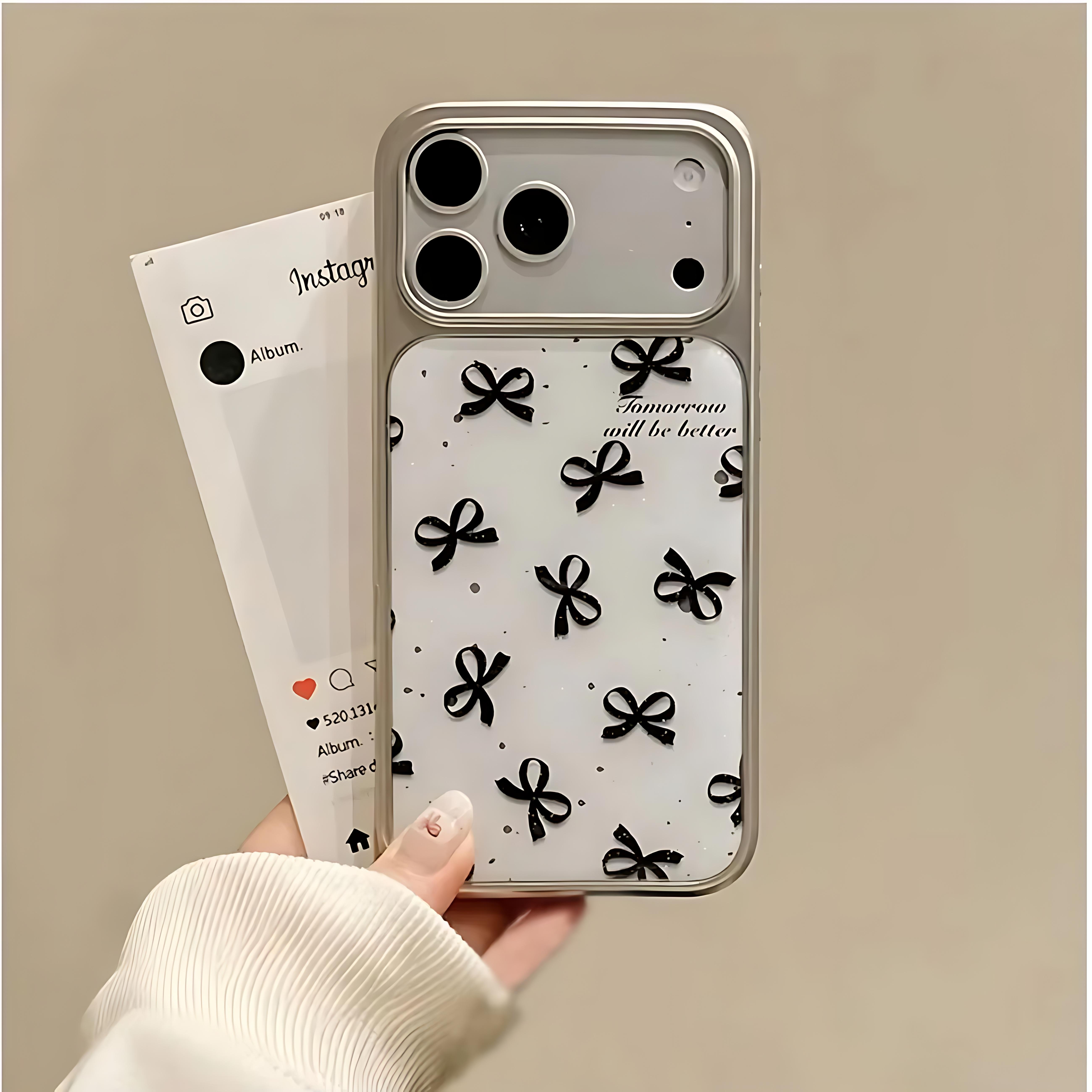 Корейский полноэкранный черный чехол с бантом для iPhone 17 16e 16 15 14 13 12 11 Air Pro Max X XR 8 Plus, роскошная прозрачная мягкая задняя крышка iPhone 11
Корейский полноэкранный черный чехол с бантом для iPhone 17 16e 16 15 14 13 12 11 Air Pro Max X XR 8 Plus, роскошная прозрачная мягкая задняя крышка iPhone 11