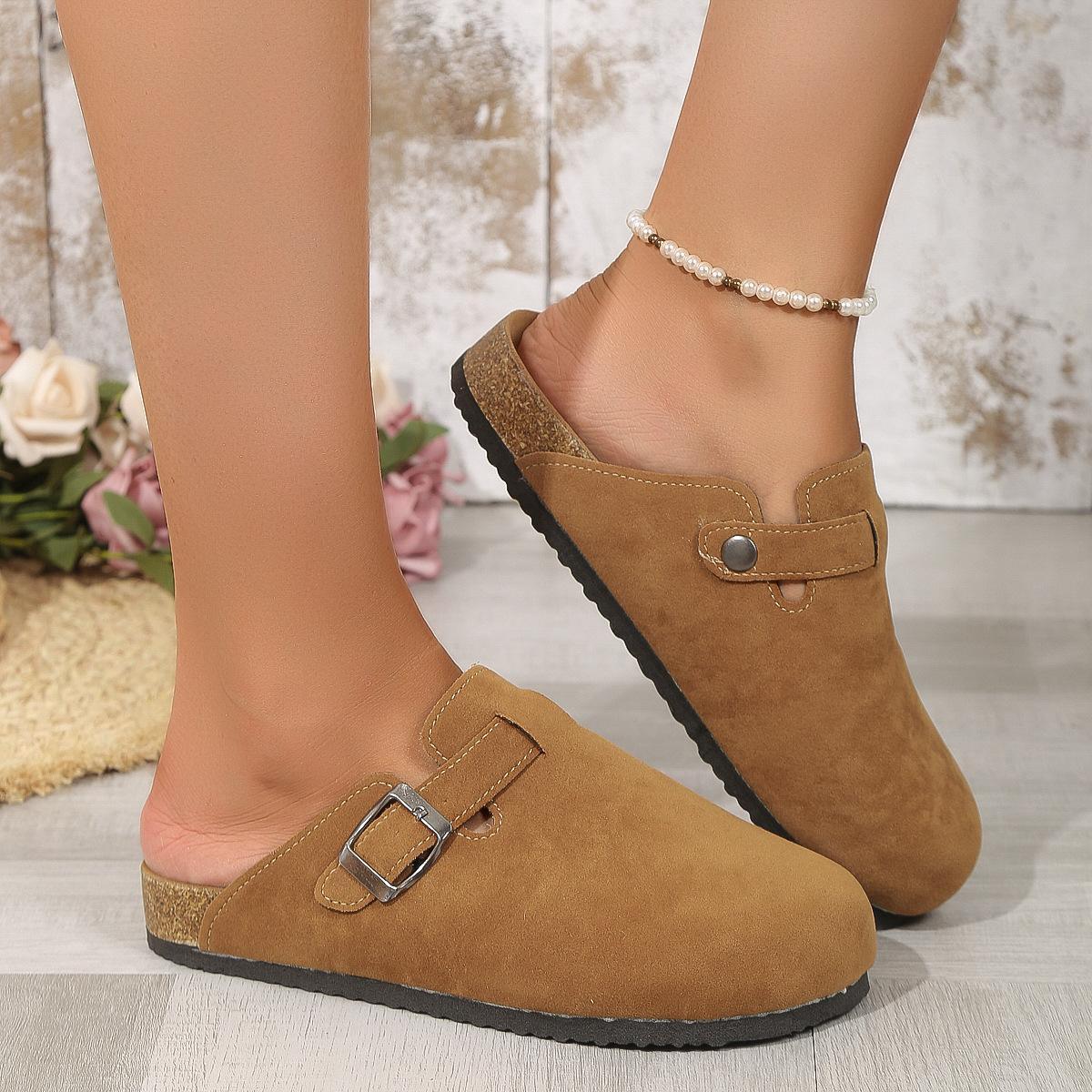 2024 Новые осенне-зимние лаконичные ретро-туфли на плоской подошве с женскими тапочками, внешний размер 46, современные сандалии с пряжкой и ремешком 35 темно-коричневого
2024 Новые осенне-зимние лаконичные ретро-туфли на плоской подошве с женскими тапочками, внешний размер 46, современные сандалии с пряжкой и ремешком 35 темно-коричневого