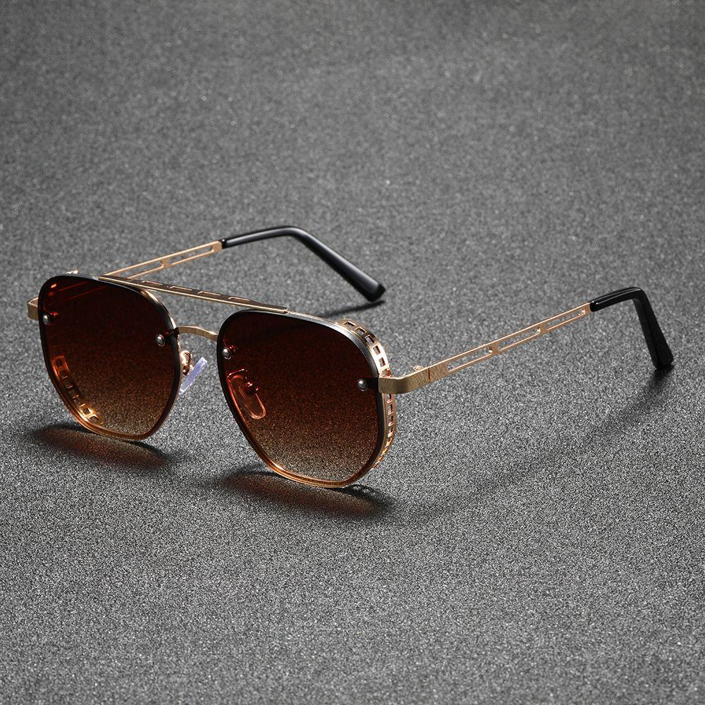 1PC Pilot Metal Frame Punk Metal Hollow Design Fashionable Sunglasses, Suitable For Outdoor Music Festivals, Travel, Drivin золотисто-коричневый
1PC Pilot Metal Frame Punk Metal Hollow Design Fashionable Sunglasses, Suitable For Outdoor Music Festivals, Travel, Drivin золотисто-коричневый