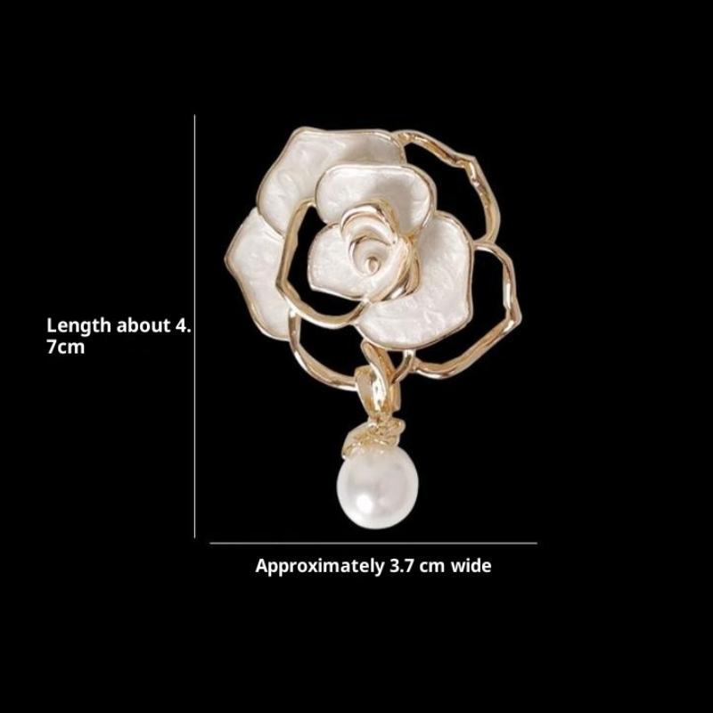 Trendy Camellia Pearl Pendant Brooch Temperament Circle Leaf Wreath Butterfly Collar Pins For Women Wedding Party Jewelry
Trendy Camellia Pearl Pendant Brooch Temperament Circle Leaf Wreath Butterfly Collar Pins For Women Wedding Party Jewelry