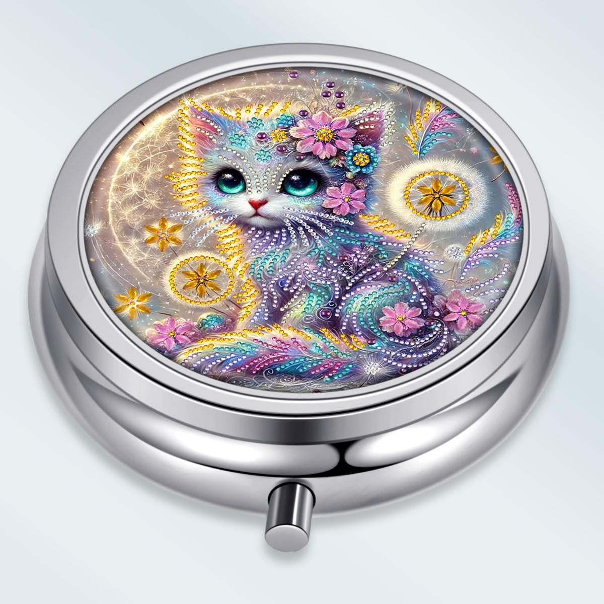 Portable Pill Box with 3 Compartments, Mini Metal Medicine Organizer Case, Cute Printed Pill Container for Vitamins, Pills, Jewelry, Travel, Daily Use разноцветный
Portable Pill Box with 3 Compartments, Mini Metal Medicine Organizer Case, Cute Printed Pill Container for Vitamins, Pills, Jewelry, Travel, Daily Use разноцветный