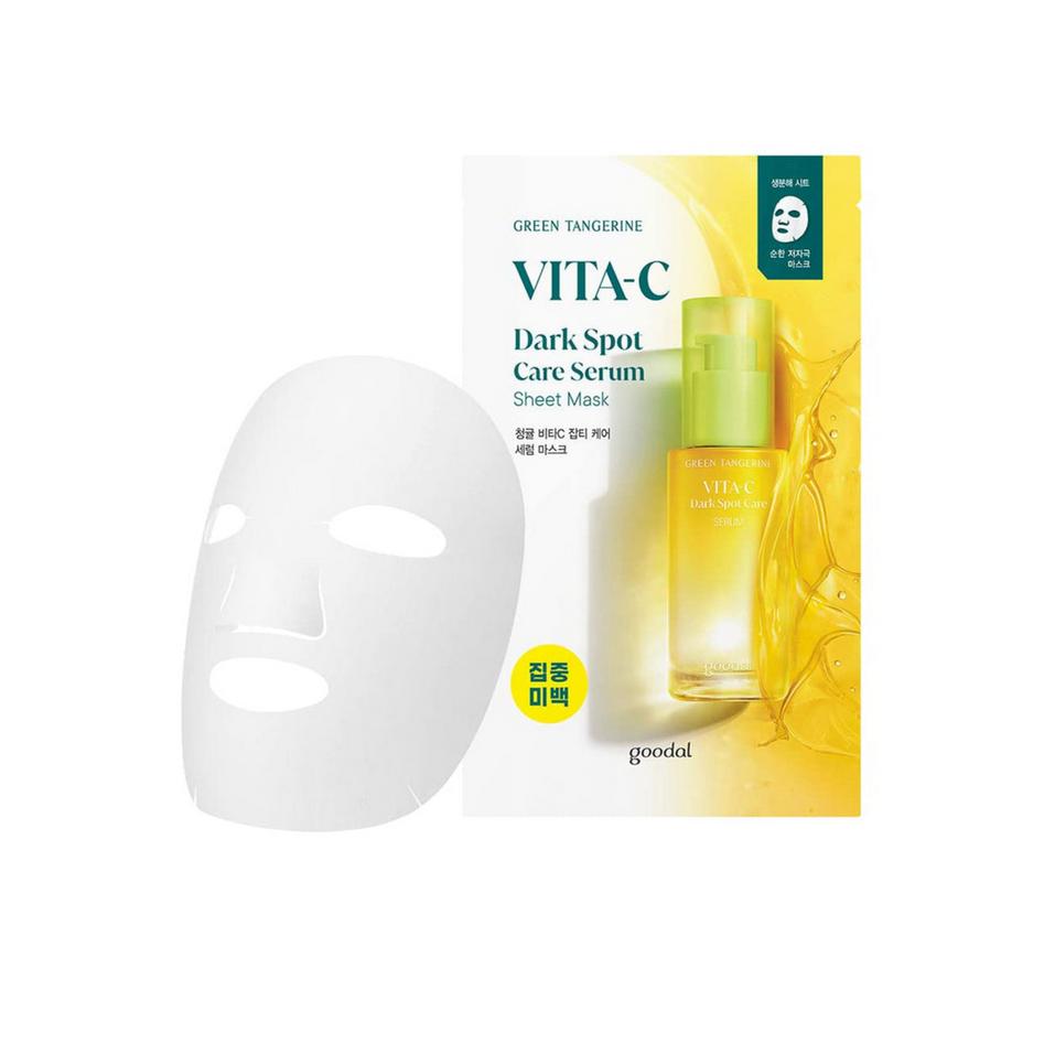 Goodal Маска-салфетка Сыворотка для ухода за пигментными пятнами Зеленый мандарин Витамин C 28 г х 5 шт./ Увлажняющая, Корейская косметика, K-beauty
Goodal Маска-салфетка Сыворотка для ухода за пигментными пятнами Зеленый мандарин Витамин C 28 г х 5 шт./ Увлажняющая, Корейская косметика, K-beauty