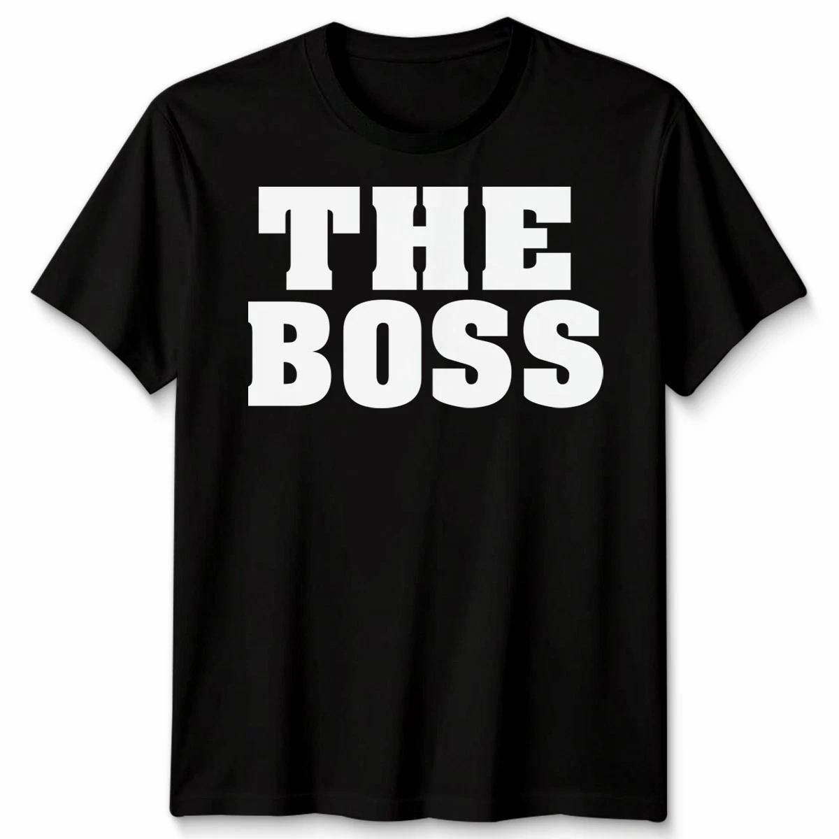 Футболка с надписью The Boss Career Leadership для мужчин Женская футболка с принтом Подарок M
Футболка с надписью The Boss Career Leadership для мужчин Женская футболка с принтом Подарок M