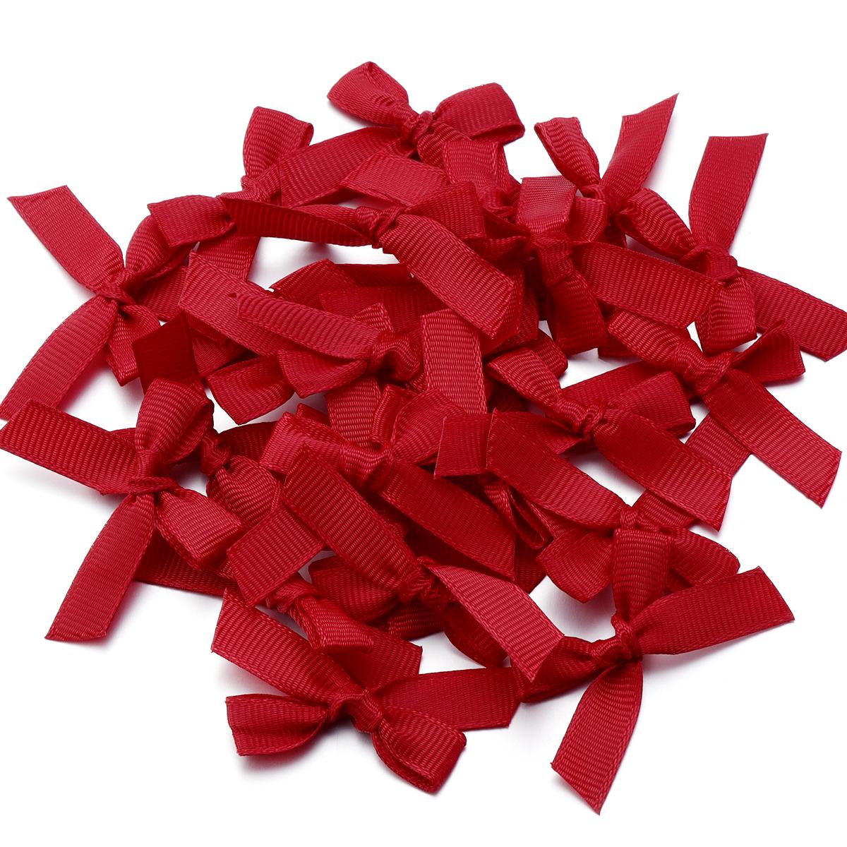 50Pcs Mini Polyester Satin Ribbon Bow 5×4cm Solid Color Small-sized Bow For DIY Handmade Gift Jewelry Decorative Accessories вина червоного кольору
50Pcs Mini Polyester Satin Ribbon Bow 5×4cm Solid Color Small-sized Bow For DIY Handmade Gift Jewelry Decorative Accessories вина червоного кольору