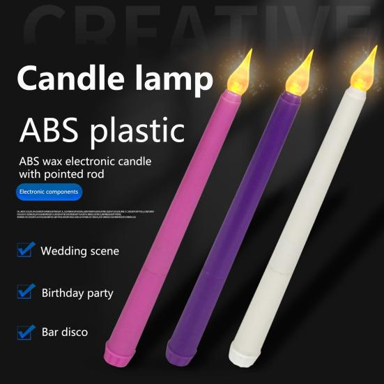 5Pcs LED Glowing Candle Light Flameless Taper Candle Light Battery Operated Warm Light for Home Party рожевий
5Pcs LED Glowing Candle Light Flameless Taper Candle Light Battery Operated Warm Light for Home Party рожевий