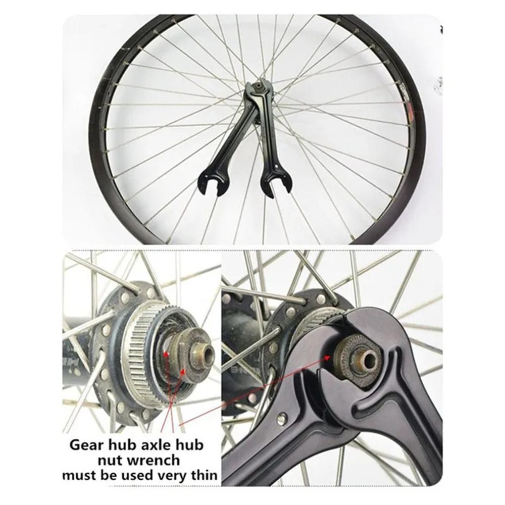 1Pc Steel Bike Head Open End Axle Hub Cone Wrench Durable Spanner Bicycle Repair Tool Accesories Hub Cone Spanner чёрный
1Pc Steel Bike Head Open End Axle Hub Cone Wrench Durable Spanner Bicycle Repair Tool Accesories Hub Cone Spanner чёрный