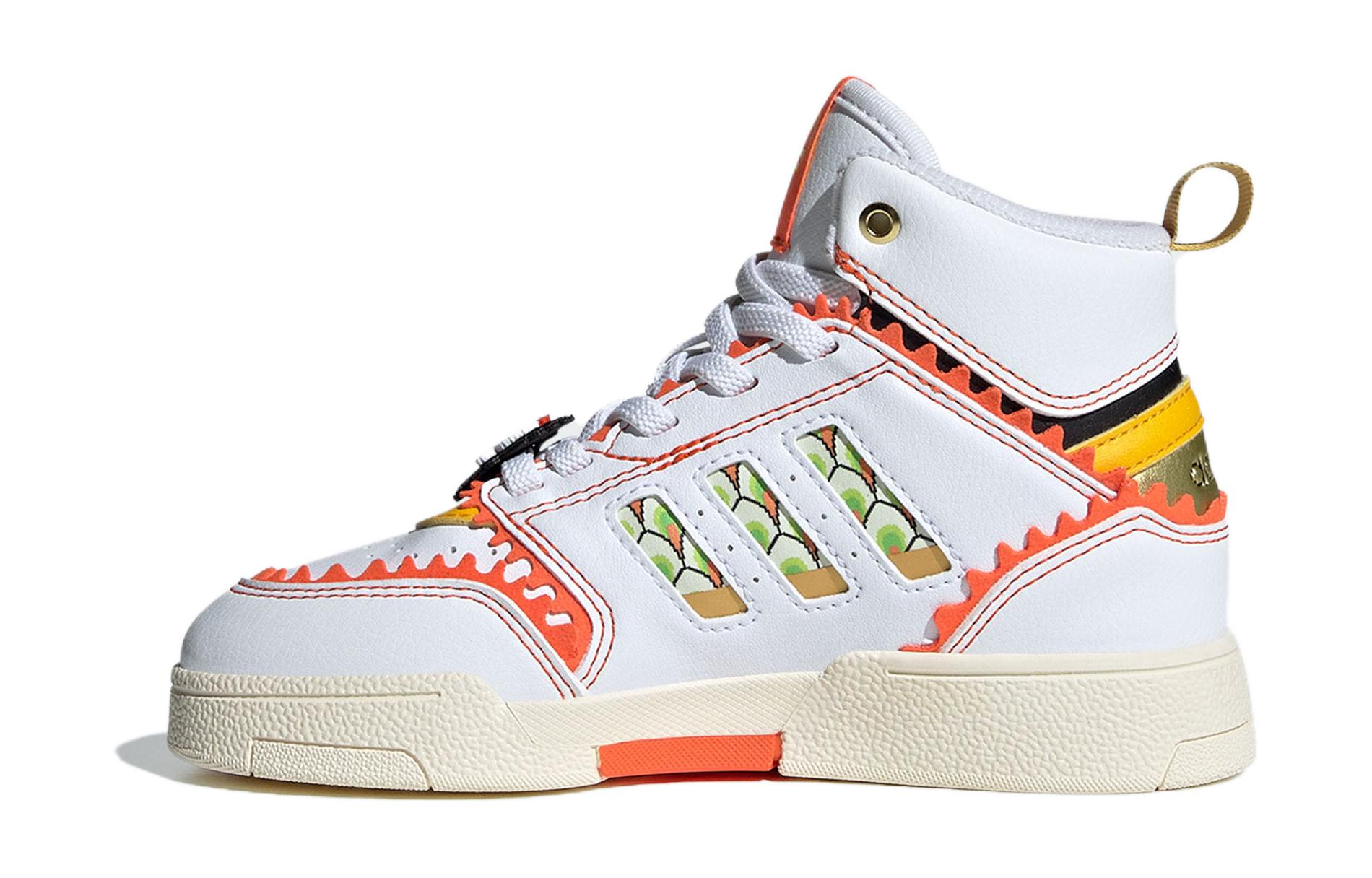 Adidas Originals Drop Step Comfortable Abrasion Resistant High top Kids Skateboarding Shoes White Orange Kids IF9367 28
Adidas Originals Drop Step Comfortable Abrasion Resistant High top Kids Skateboarding Shoes White Orange Kids IF9367 28