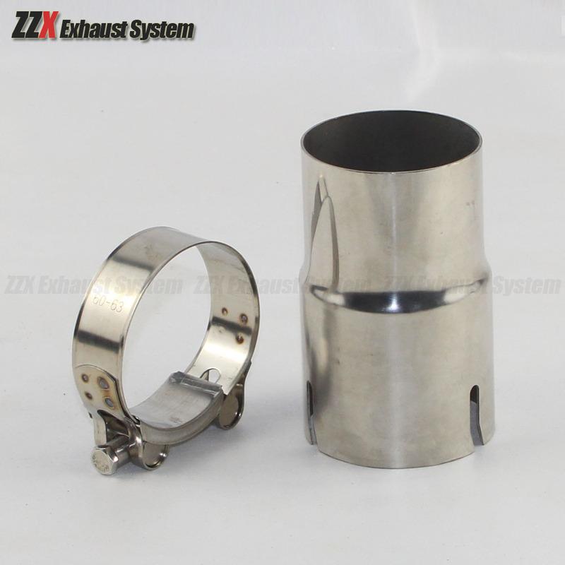 Automobile motorcycle exhaust pipe adapter Exhaust pipe reducer connector 304 stainless steel O.D 57-51mm
Automobile motorcycle exhaust pipe adapter Exhaust pipe reducer connector 304 stainless steel O.D 57-51mm