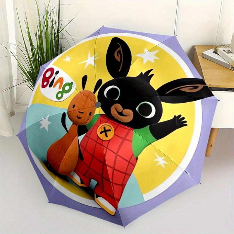 Bing, Rabbit Automatic Folding Umbrella 8 Ribs, Durable Iron Frame, Bright Color Pattern Compact Travel Umbrella, Suitable for Outdoor, Bea
Bing, Rabbit Automatic Folding Umbrella 8 Ribs, Durable Iron Frame, Bright Color Pattern Compact Travel Umbrella, Suitable for Outdoor, Bea