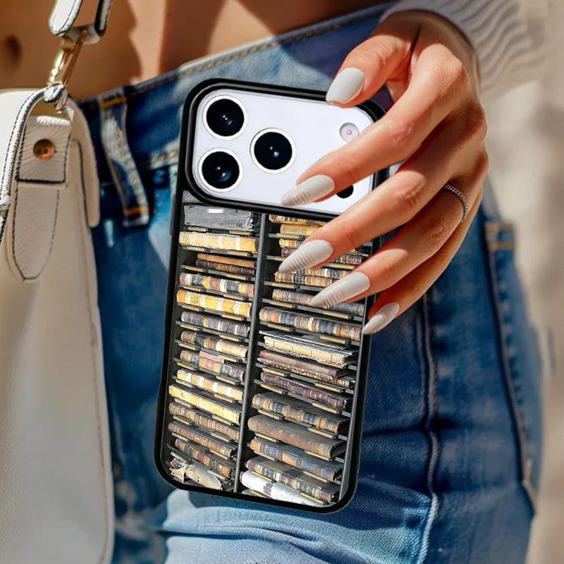 Read books Library Bookshelf Phone Case For iPhone 17 Air 14 15 13 12 Max Cover For Apple 16e 11 Pro Max Plus Coque iPhone 13
Read books Library Bookshelf Phone Case For iPhone 17 Air 14 15 13 12 Max Cover For Apple 16e 11 Pro Max Plus Coque iPhone 13