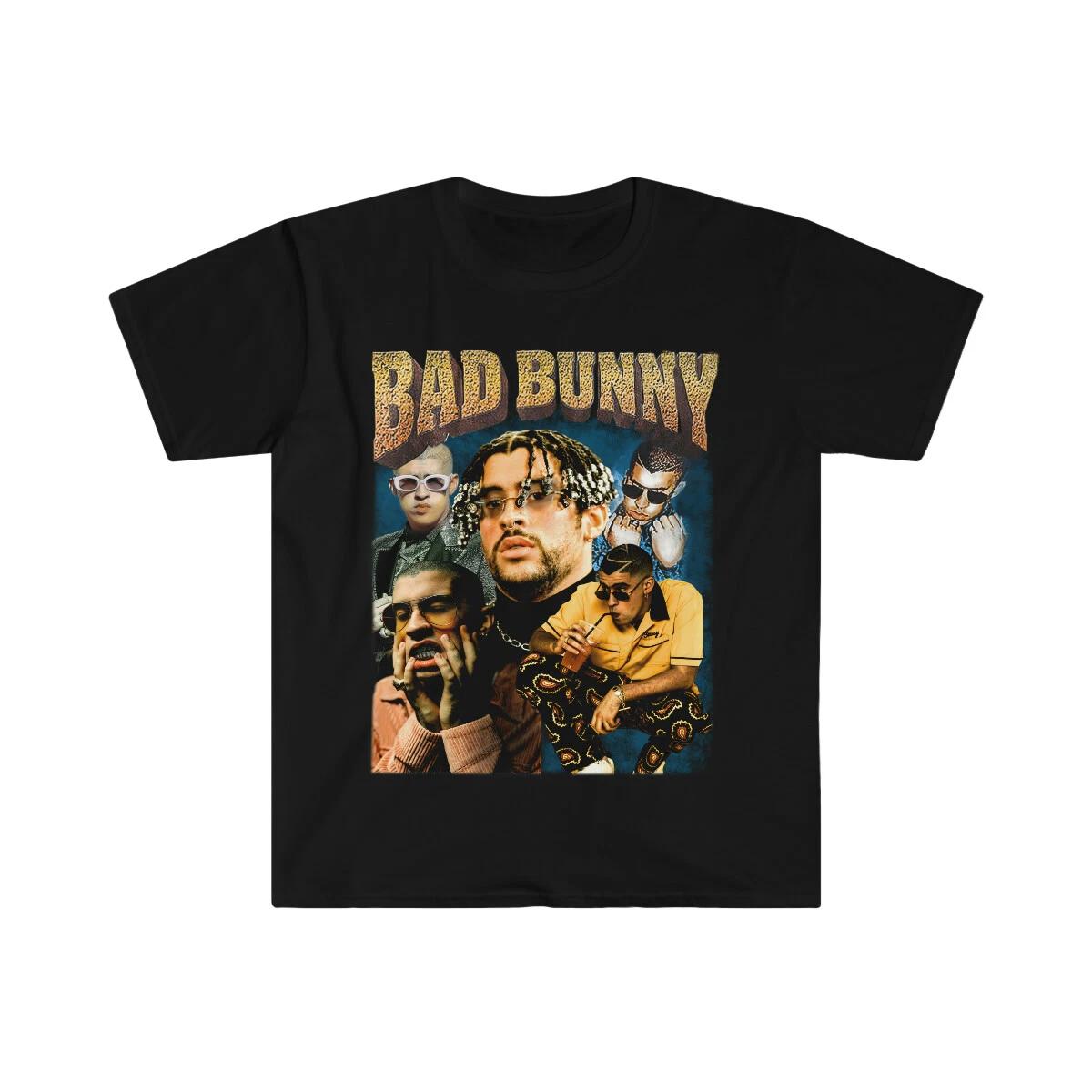 Adult Unisex Bad Bunny PR rapper Softstyle T-Shirt M
Adult Unisex Bad Bunny PR rapper Softstyle T-Shirt M