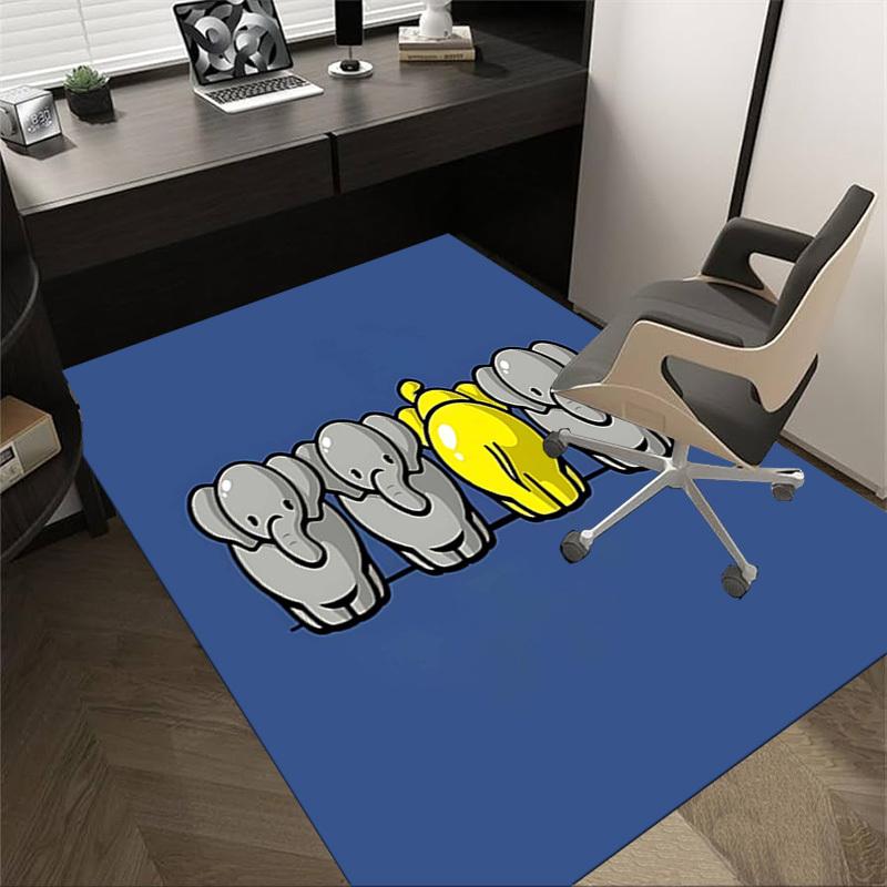 1PC Elephant Yellow Non-Slip Floor Carpet Compatible for Office&Living Room&Bedroom&Dining room - Flat-Weave Machine-W311 60cm by 90cm
1PC Elephant Yellow Non-Slip Floor Carpet Compatible for Office&Living Room&Bedroom&Dining room - Flat-Weave Machine-W311 60cm by 90cm