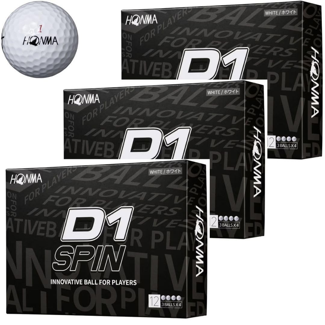 Мяч для гольфа Honma D1 Spin Honma Golf Honma HONMA SPIN Мяч для гольфа 2023 BT2301 Белый Белый 3 дюжины 36 мячей D-1
Мяч для гольфа Honma D1 Spin Honma Golf Honma HONMA SPIN Мяч для гольфа 2023 BT2301 Белый Белый 3 дюжины 36 мячей D-1