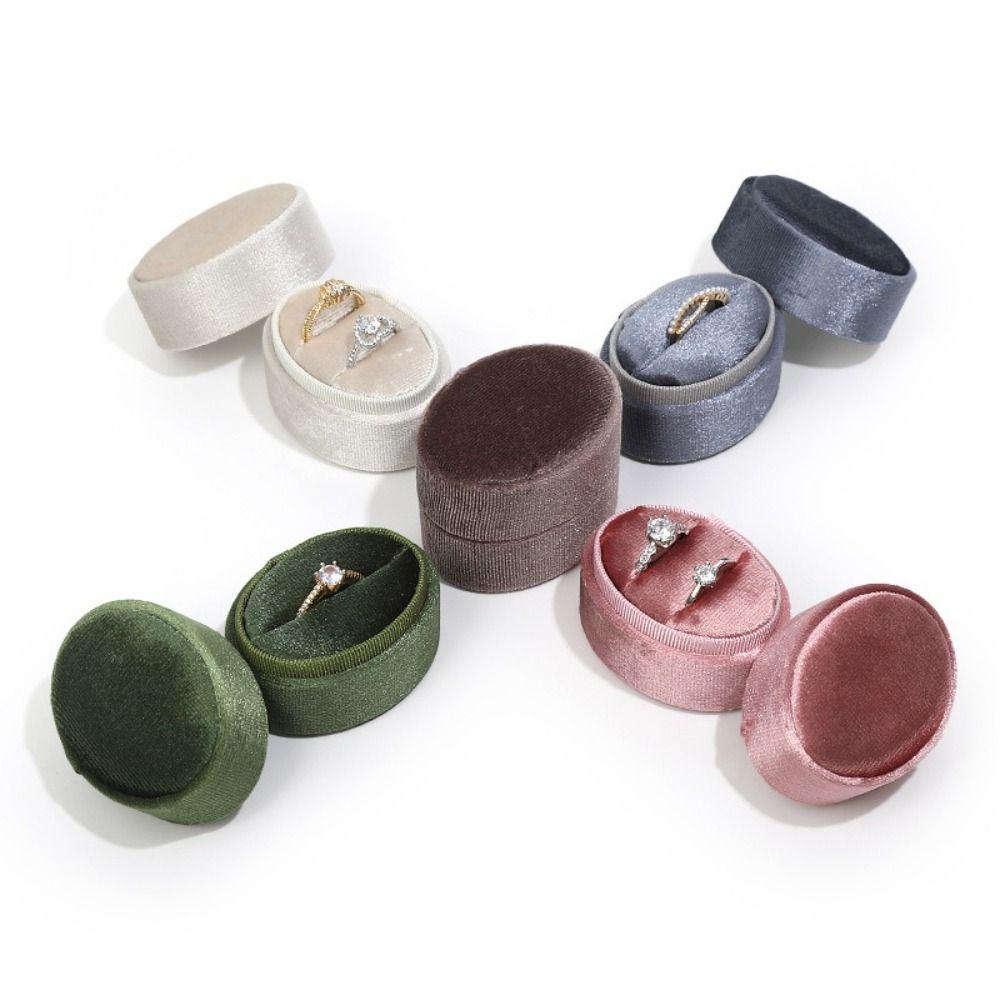 Single Velvet Ring Box Velvet Material Jewelry Box New Jewelry Display Packaging рожевий
Single Velvet Ring Box Velvet Material Jewelry Box New Jewelry Display Packaging рожевий