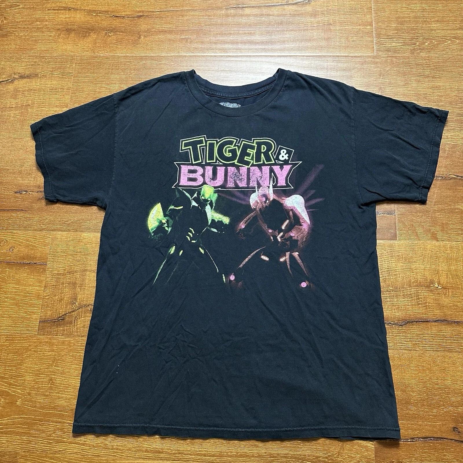 Vintage Tiger & Bunny T Shirt Mens L Black Anime Magna Y2K Alt City VTG S
Vintage Tiger & Bunny T Shirt Mens L Black Anime Magna Y2K Alt City VTG S