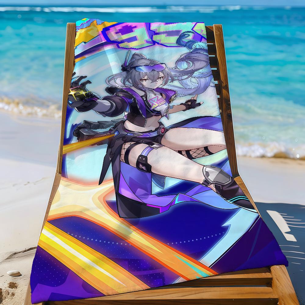 Silver Wolf Honkai Star Rail Game Towel Sports Quick Dry Travel Camping Gear Sandproof Soft Light Large Beach Towel W40*H60(CM)
Silver Wolf Honkai Star Rail Game Towel Sports Quick Dry Travel Camping Gear Sandproof Soft Light Large Beach Towel W40*H60(CM)