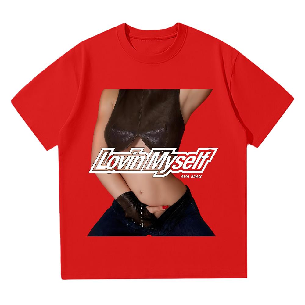 Ava Max lovin myself new album Tee-shirt Ava Max singer Gift For Fans Classic T-shirt Creative Aesthetic Print top Unisex Cotton S
Ava Max lovin myself new album Tee-shirt Ava Max singer Gift For Fans Classic T-shirt Creative Aesthetic Print top Unisex Cotton S