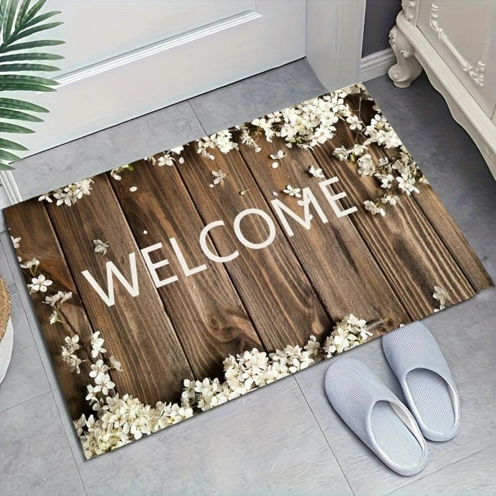 SHOES OFF PLEASE Printed Rug, Dirt-Resistant and Easy-Clean Entrance Mat for Hallways and Bedroom Doorways Home Decor 40cm x 60cm
SHOES OFF PLEASE Printed Rug, Dirt-Resistant and Easy-Clean Entrance Mat for Hallways and Bedroom Doorways Home Decor 40cm x 60cm
