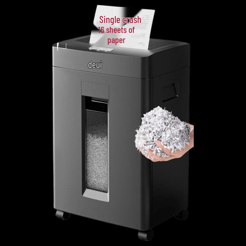 Deli GA310 P-4 Micro-Cut Office Paper Shredder CN plug (adapter included)
Deli GA310 P-4 Micro-Cut Office Paper Shredder CN plug (adapter included)