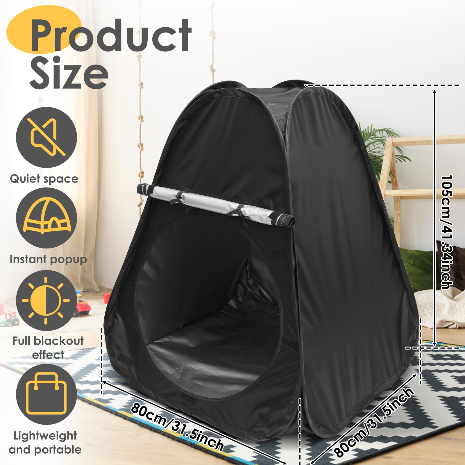 Kids Corner Tent 80*80*105CM Foldable Indoor Blackout Tent for Autistic Children to Play & Relax Calm Down Tent with Storage Bag
Kids Corner Tent 80*80*105CM Foldable Indoor Blackout Tent for Autistic Children to Play & Relax Calm Down Tent with Storage Bag