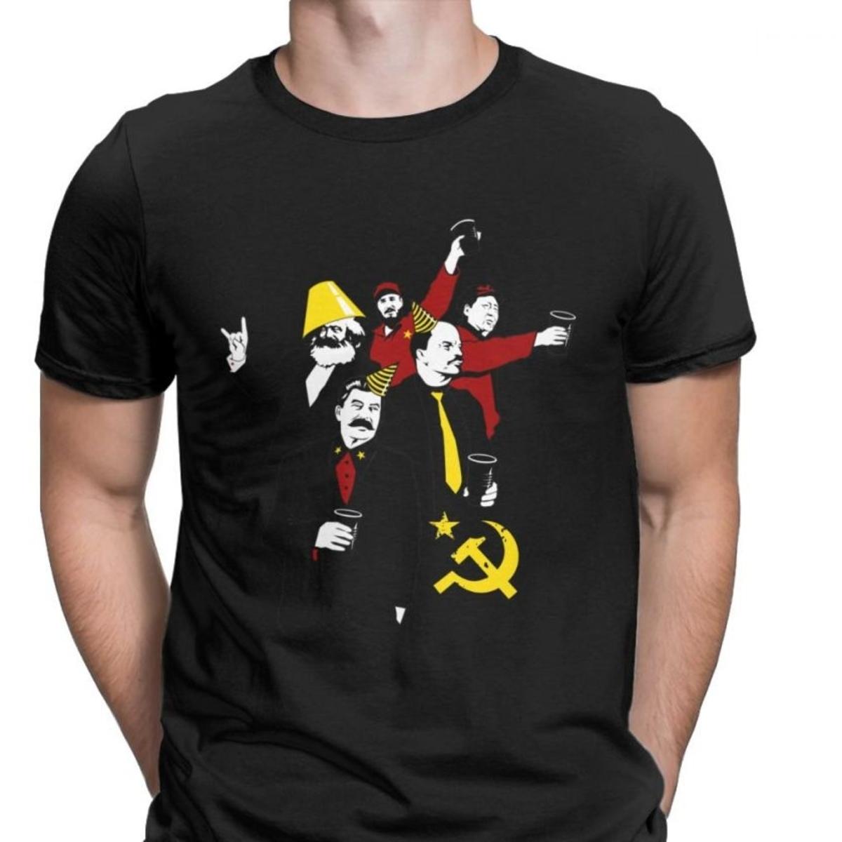 Коммунистическая партия Мужчины Топы Футболка Новинка Футболка Футболка Русский Советский Маркс Ленин Сталин Мао Кастро Социализм Футболки Футболки
Коммунистическая партия Мужчины Топы Футболка Новинка Футболка Футболка Русский Советский Маркс Ленин Сталин Мао Кастро Социализм Футболки Футболки