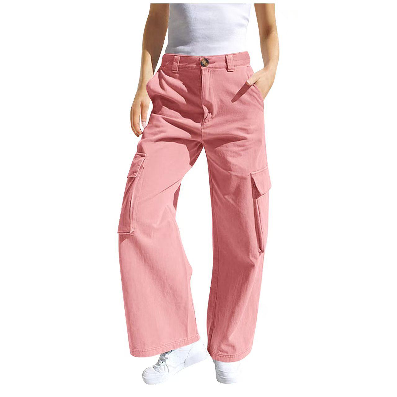 Kids Casual Elastic Waist Cargo Pants with Pockets (Ages 4-15) 170cm розовый
Kids Casual Elastic Waist Cargo Pants with Pockets (Ages 4-15) 170cm розовый