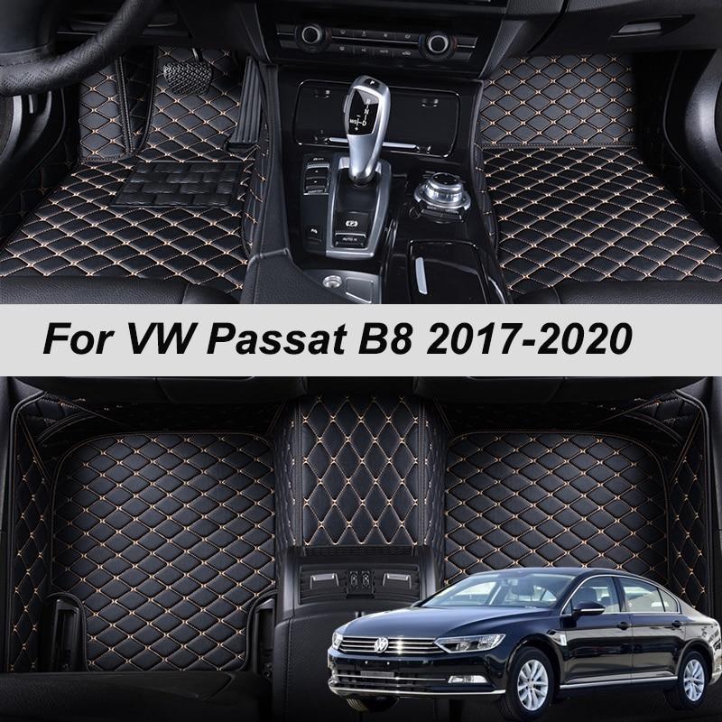 Кожаные автомобильные коврики на заказ для VW Volkswagen Passat B8 2017 2018 2019 2020, ковры, подушечки для ног, аксессуары
Кожаные автомобильные коврики на заказ для VW Volkswagen Passat B8 2017 2018 2019 2020, ковры, подушечки для ног, аксессуары