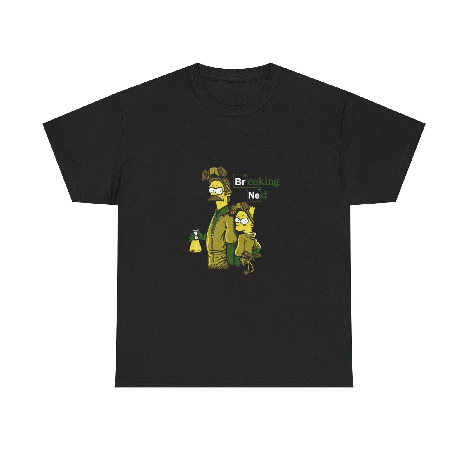 Breaking Ned shirt | Graphic Tee with Cartoon Parody Chemistry Theme S
Breaking Ned shirt | Graphic Tee with Cartoon Parody Chemistry Theme S