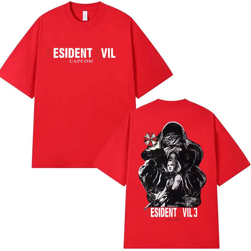 CAPCOM Game Resident Evil Graphic T Shirt Unisex Women Vintage Fashion Short Sleeve Tshirt Casual 100 Cotton Summer Streetwear S
CAPCOM Game Resident Evil Graphic T Shirt Unisex Women Vintage Fashion Short Sleeve Tshirt Casual 100 Cotton Summer Streetwear S