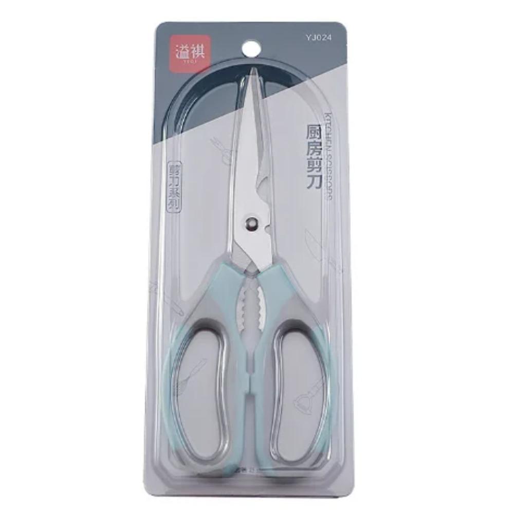 Многофункциональные кухонные ножницы из нержавеющей стали для дома, ножницы для куриных костей, прочные кухонные ножницы для барбекю, пищевые ножницы синий
Многофункциональные кухонные ножницы из нержавеющей стали для дома, ножницы для куриных костей, прочные кухонные ножницы для барбекю, пищевые ножницы синий