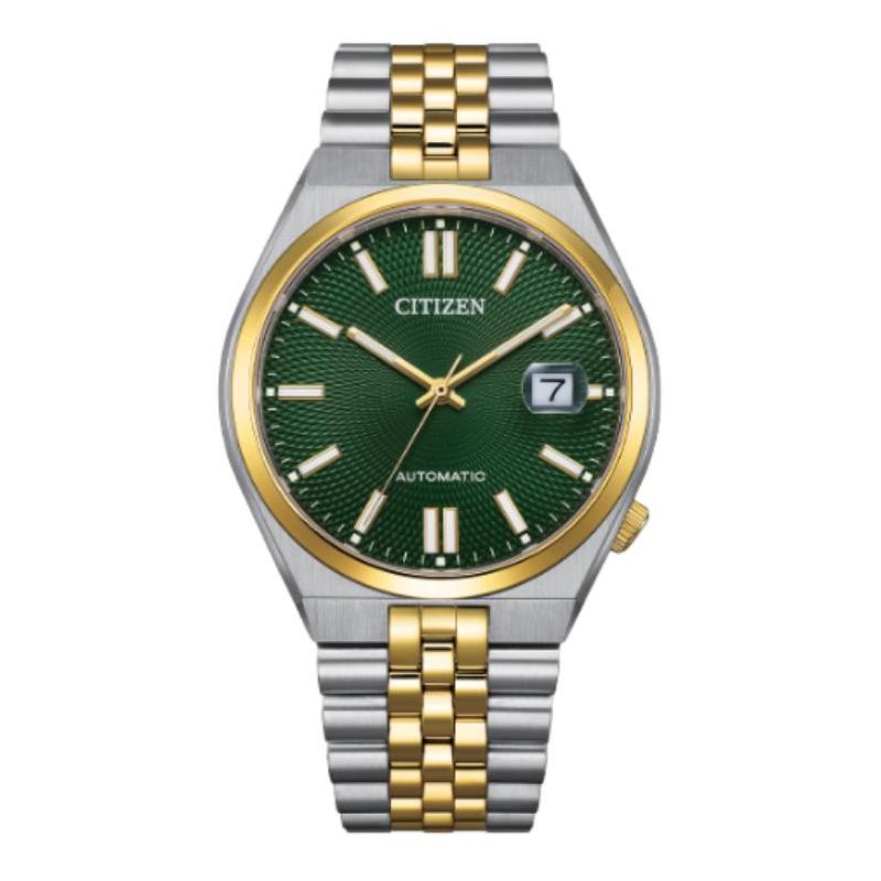 CITIZEN mechanical watch series 50 meters waterproof and stylish Automatic Steel Strap 40mm men s watch green dial NK0024-54X синій
CITIZEN mechanical watch series 50 meters waterproof and stylish Automatic Steel Strap 40mm men s watch green dial NK0024-54X синій