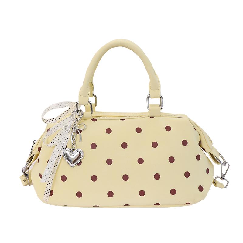 Fashion Creative Polka Dot Solid Color PU Youth Shoulder Bags High Quality Super Cool Sewing Thread Crossbody Bags for Women жовтий
Fashion Creative Polka Dot Solid Color PU Youth Shoulder Bags High Quality Super Cool Sewing Thread Crossbody Bags for Women жовтий