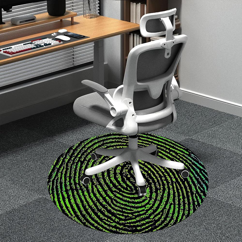 1pc Fingerprint Pattern Office Round Area Rug, Indoor Mat Suitable ForOffice, Under Office Chairs Bedroom Living Room Home Decor, Room Deco 002 80cm by 80cm
1pc Fingerprint Pattern Office Round Area Rug, Indoor Mat Suitable ForOffice, Under Office Chairs Bedroom Living Room Home Decor, Room Deco 002 80cm by 80cm