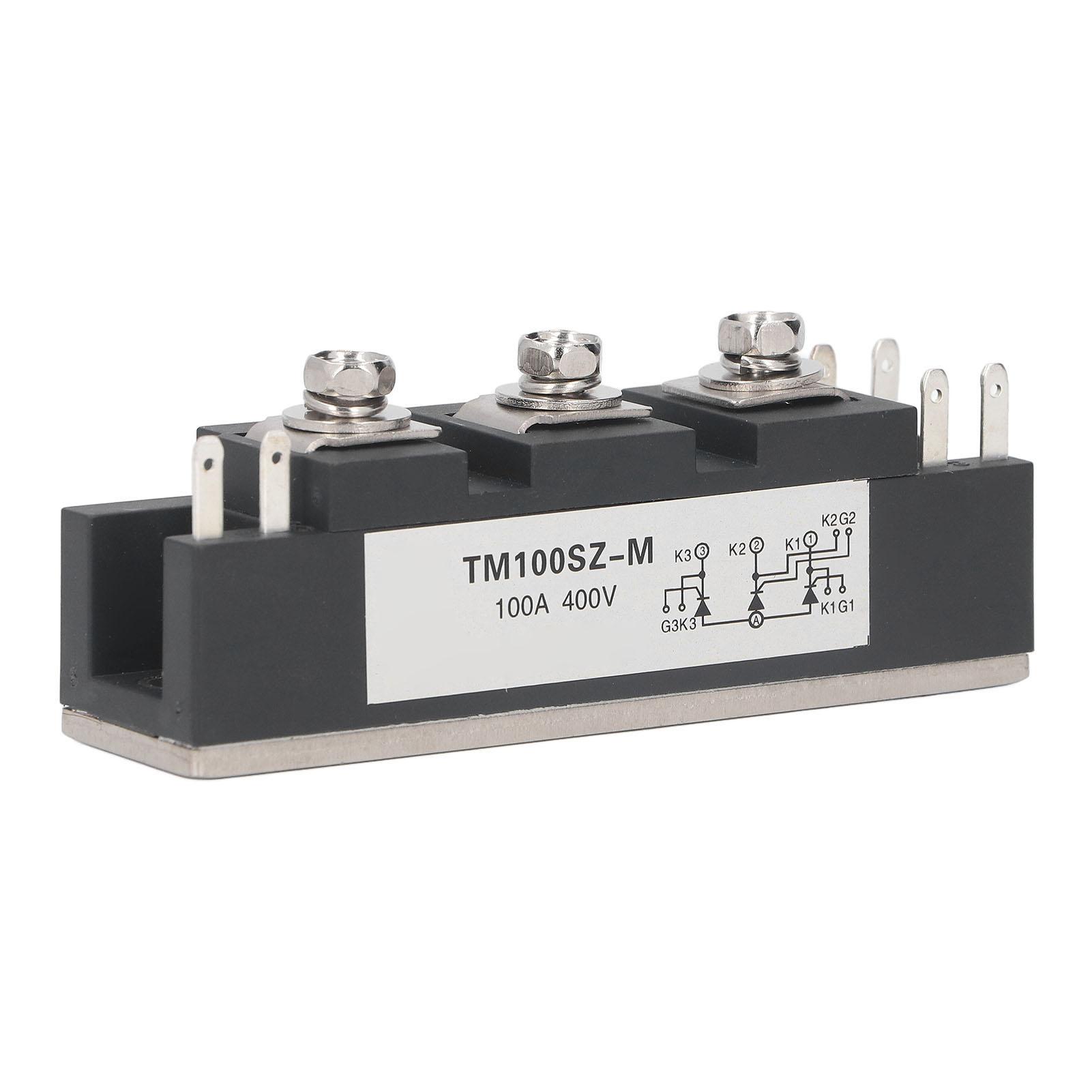 Rectifier Diode Thyristor Module 100A TM100SZ M Silicon Controlled Rectifier Diode Module 400V
Rectifier Diode Thyristor Module 100A TM100SZ M Silicon Controlled Rectifier Diode Module 400V