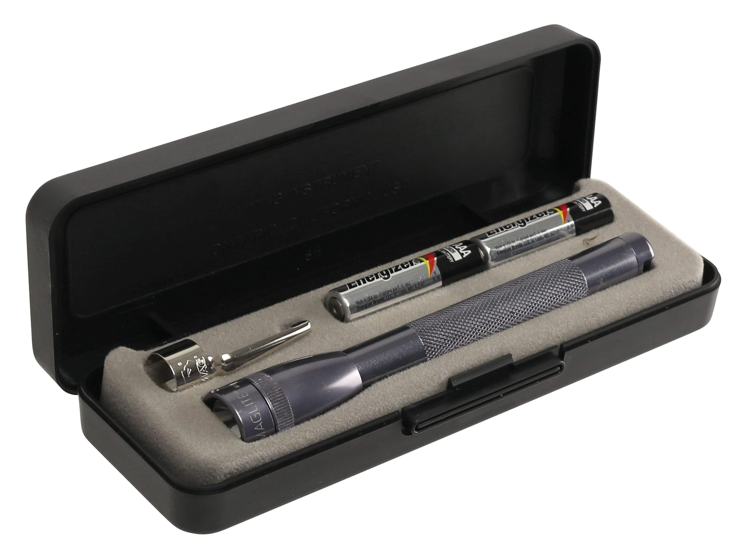 MAGLITE MAG-LITE M3A092 Mini Maglite AAA Mini Flashlight Handheld Flashlight Gray сірий колір
MAGLITE MAG-LITE M3A092 Mini Maglite AAA Mini Flashlight Handheld Flashlight Gray сірий колір