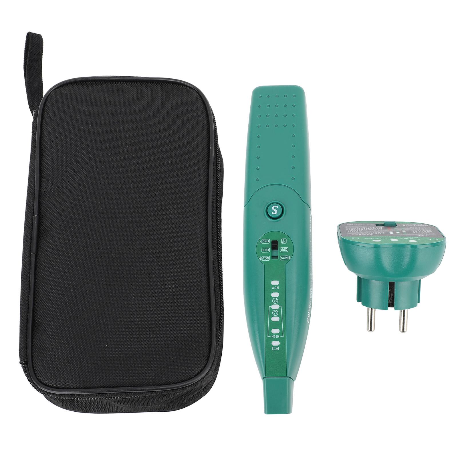 MS5902R Circuit Breaker Finder Multifunctional Fuse Socket Tester for Wall Detection Breakpoint
MS5902R Circuit Breaker Finder Multifunctional Fuse Socket Tester for Wall Detection Breakpoint