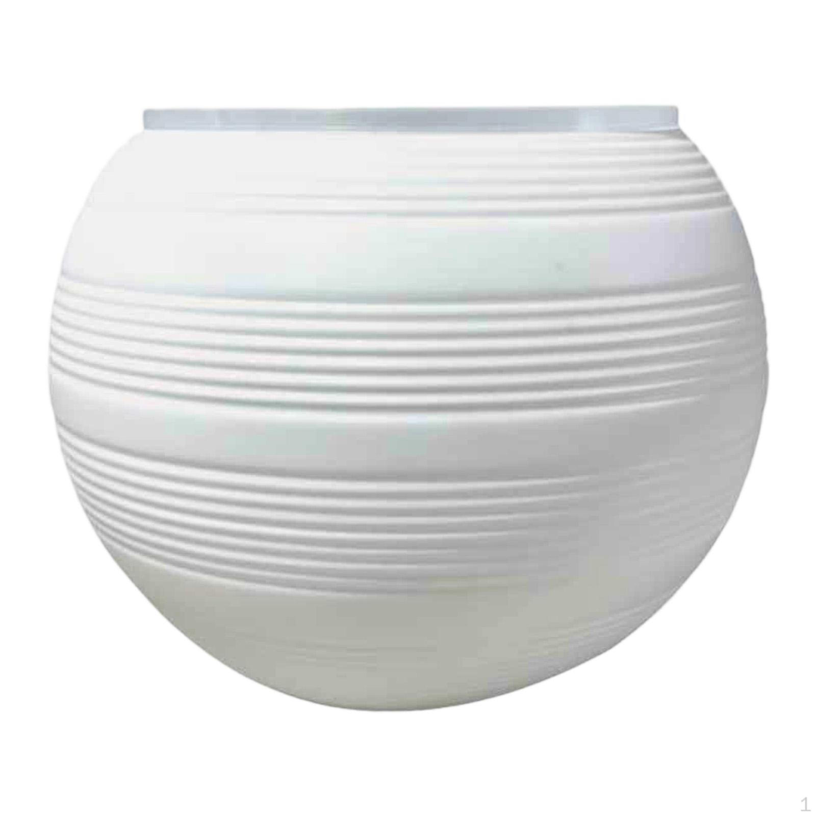 Modern Spherical Flower Pot with Automatic Watering And Water Absorption, Designed for 12cmx13.5cm
Modern Spherical Flower Pot with Automatic Watering And Water Absorption, Designed for 12cmx13.5cm