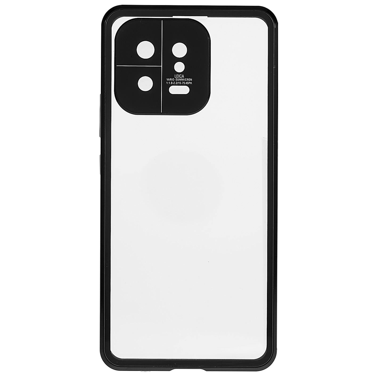 For Xiaomi 13 5G Magnetic Phone Case Metal Frame+Double Sides Tempered Glass Clear Cover with Safety Buckle Black
For Xiaomi 13 5G Magnetic Phone Case Metal Frame+Double Sides Tempered Glass Clear Cover with Safety Buckle Black