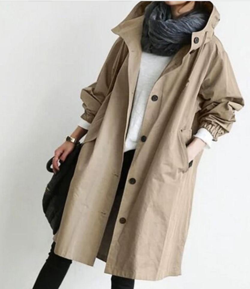 Женская ветровка в британском стиле — пальто средней длины с завязками на талии и длинными рукавами для осени и зимы (2025) 5XL хаки
Женская ветровка в британском стиле — пальто средней длины с завязками на талии и длинными рукавами для осени и зимы (2025) 5XL хаки