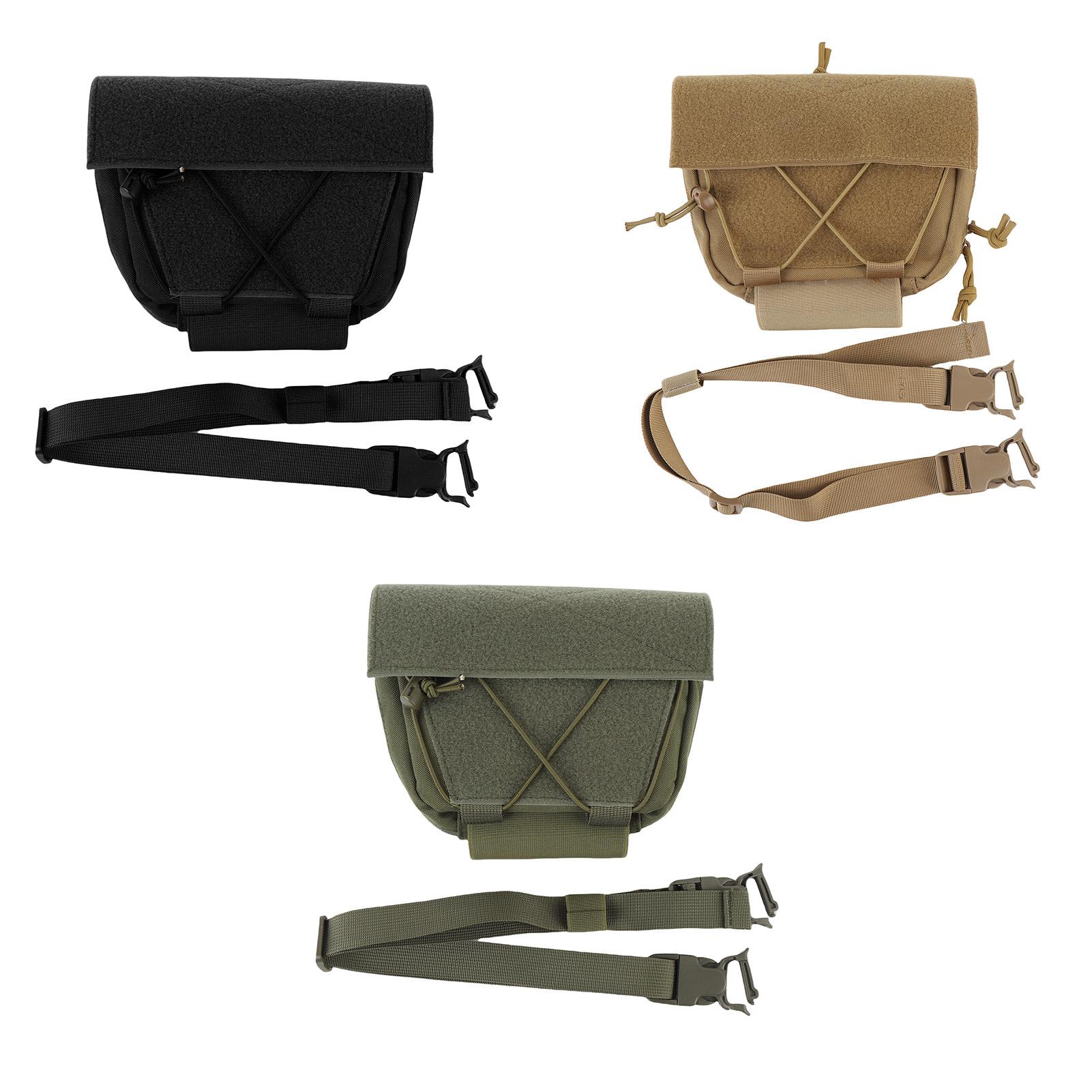 Drop Pouch Oxford Cloth Sub Abdominal Carrying Kit Bag Utility Tool Pouch Fanny Pack for Chest Rig V Black
Drop Pouch Oxford Cloth Sub Abdominal Carrying Kit Bag Utility Tool Pouch Fanny Pack for Chest Rig V Black