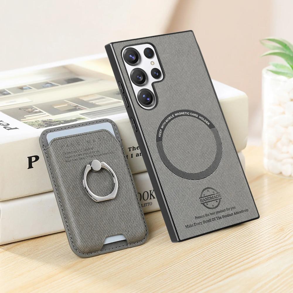 Luxury Leather Card Slot Holder Phone Case For Samsung Galaxy S26+ S25 S24 S23 S22 FE A56 A36 A16 A17 A07 Magnetic Wallet Cover Galaxy S22 5G сірий
Luxury Leather Card Slot Holder Phone Case For Samsung Galaxy S26+ S25 S24 S23 S22 FE A56 A36 A16 A17 A07 Magnetic Wallet Cover Galaxy S22 5G сірий