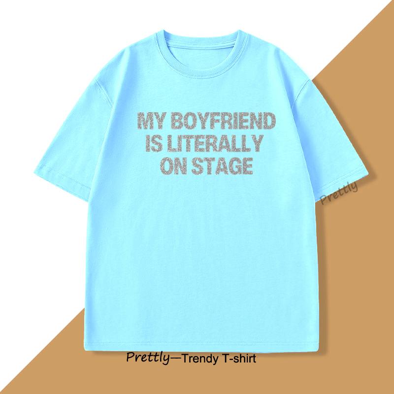 My Boyfriend Is Literally on Stage T Shirt Womens Aesthetic Tee Trendy Top Y2K 90s Concert TShirt Loose Short Sleeve Tshirt 4XL
My Boyfriend Is Literally on Stage T Shirt Womens Aesthetic Tee Trendy Top Y2K 90s Concert TShirt Loose Short Sleeve Tshirt 4XL