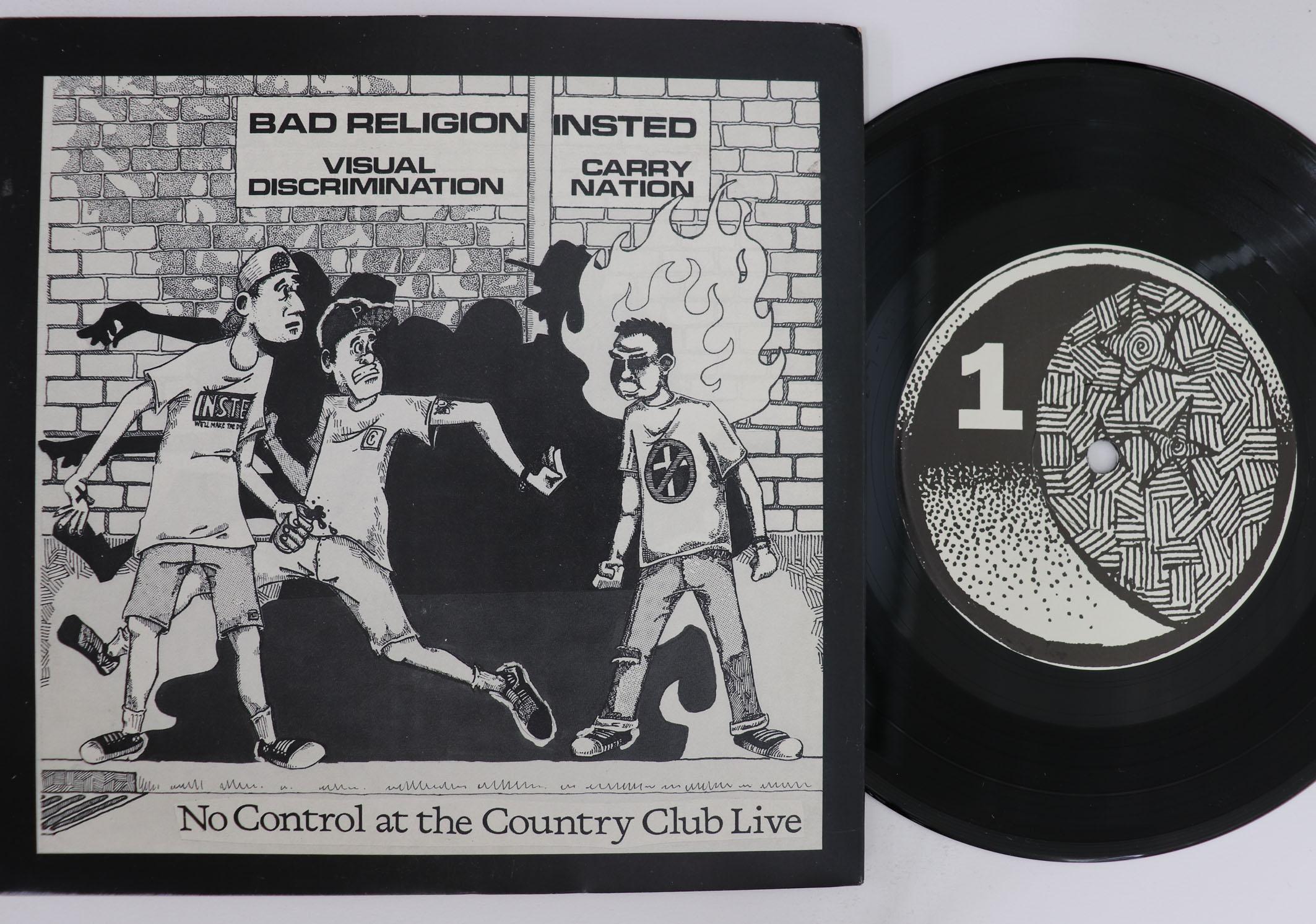 7inch Record VARIOUS No Control At The Country Club Live NEML3 NEMESIS 1990 US Rock Used
7inch Record VARIOUS No Control At The Country Club Live NEML3 NEMESIS 1990 US Rock Used
