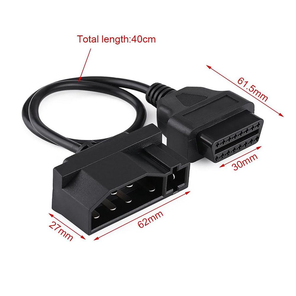 Новый 7-контактный кабель-адаптер OBD1 на 16-контактный OBD2 для Ford 1988-1995, сканер кодов
Новый 7-контактный кабель-адаптер OBD1 на 16-контактный OBD2 для Ford 1988-1995, сканер кодов