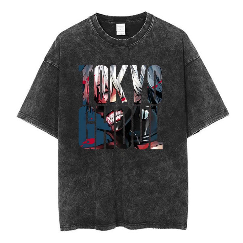 Vintage Washed Anime Tokyo Ghoul T Shirt Manga Kaneki Ken Graphic Tshirts Mens Cotton Casual Oversized Short Sleeve Tshirts S
Vintage Washed Anime Tokyo Ghoul T Shirt Manga Kaneki Ken Graphic Tshirts Mens Cotton Casual Oversized Short Sleeve Tshirts S