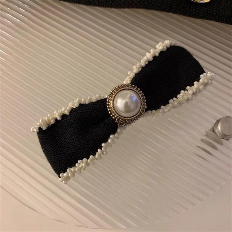 Заколка для волос с жемчужным бантом, элегантная французская заколка для хвоста, пружинная заколка для милой девушки, женская челка, боковая заколка, головной убор, заколка для волос
Заколка для волос с жемчужным бантом, элегантная французская заколка для хвоста, пружинная заколка для милой девушки, женская челка, боковая заколка, головной убор, заколка для волос