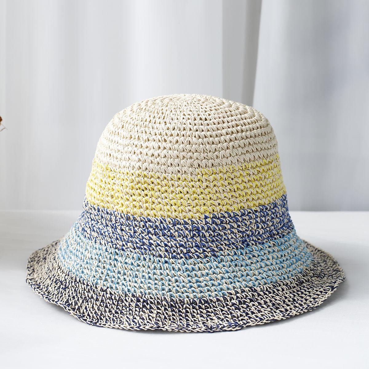 2026 Womens Straw Hats crochet hat bucket hat UV Protection Sun Visor beach hat Women Visors Luxury goods Women Summer hat Cap 56-58cm небо синє кольору
2026 Womens Straw Hats crochet hat bucket hat UV Protection Sun Visor beach hat Women Visors Luxury goods Women Summer hat Cap 56-58cm небо синє кольору