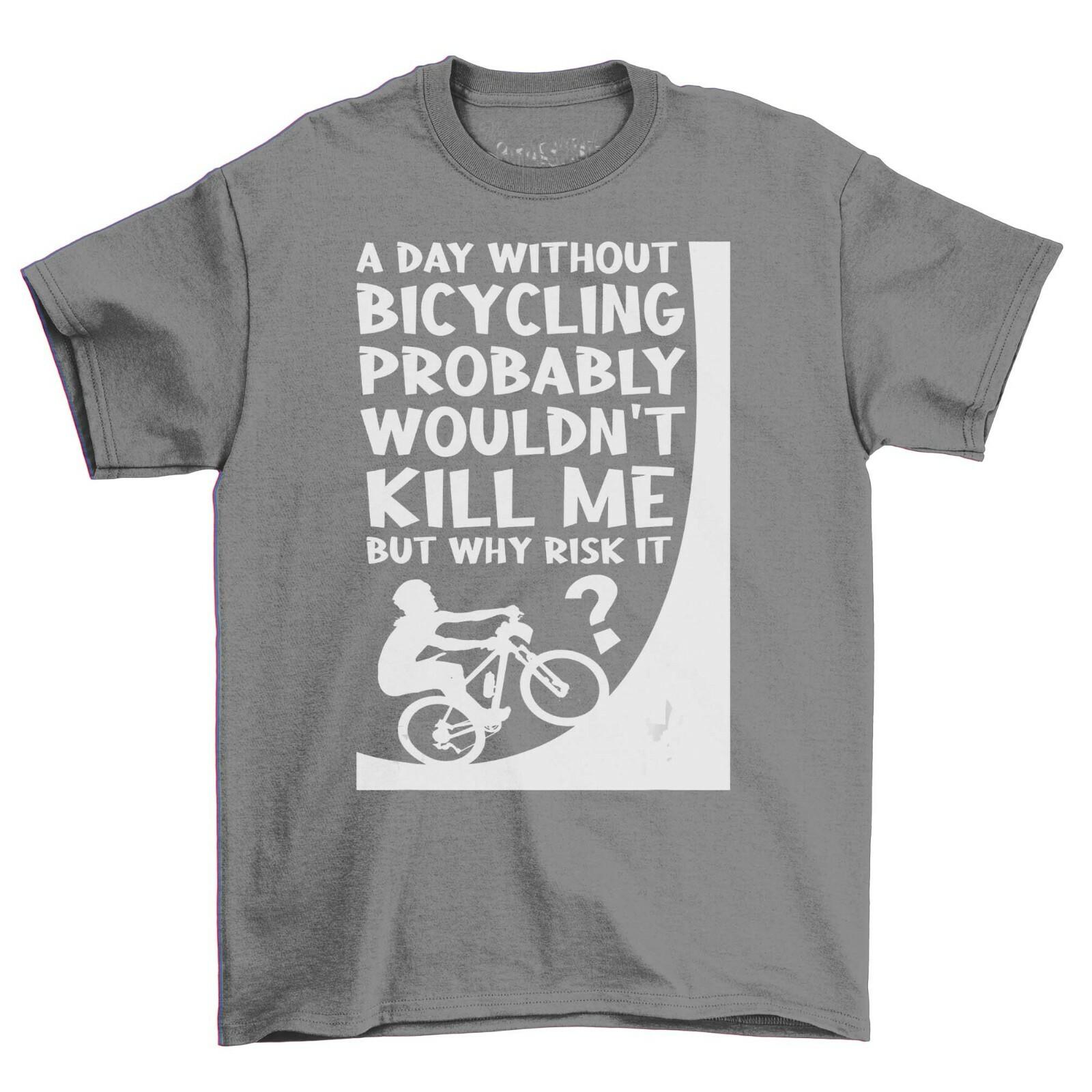 A Day Without Cycling Wouldn t Kill Me Adults T-Shirt Mens Womens Tees Top Funny Novelty Bike T Shirt Mens Womens Tees Top 3XL
A Day Without Cycling Wouldn t Kill Me Adults T-Shirt Mens Womens Tees Top Funny Novelty Bike T Shirt Mens Womens Tees Top 3XL