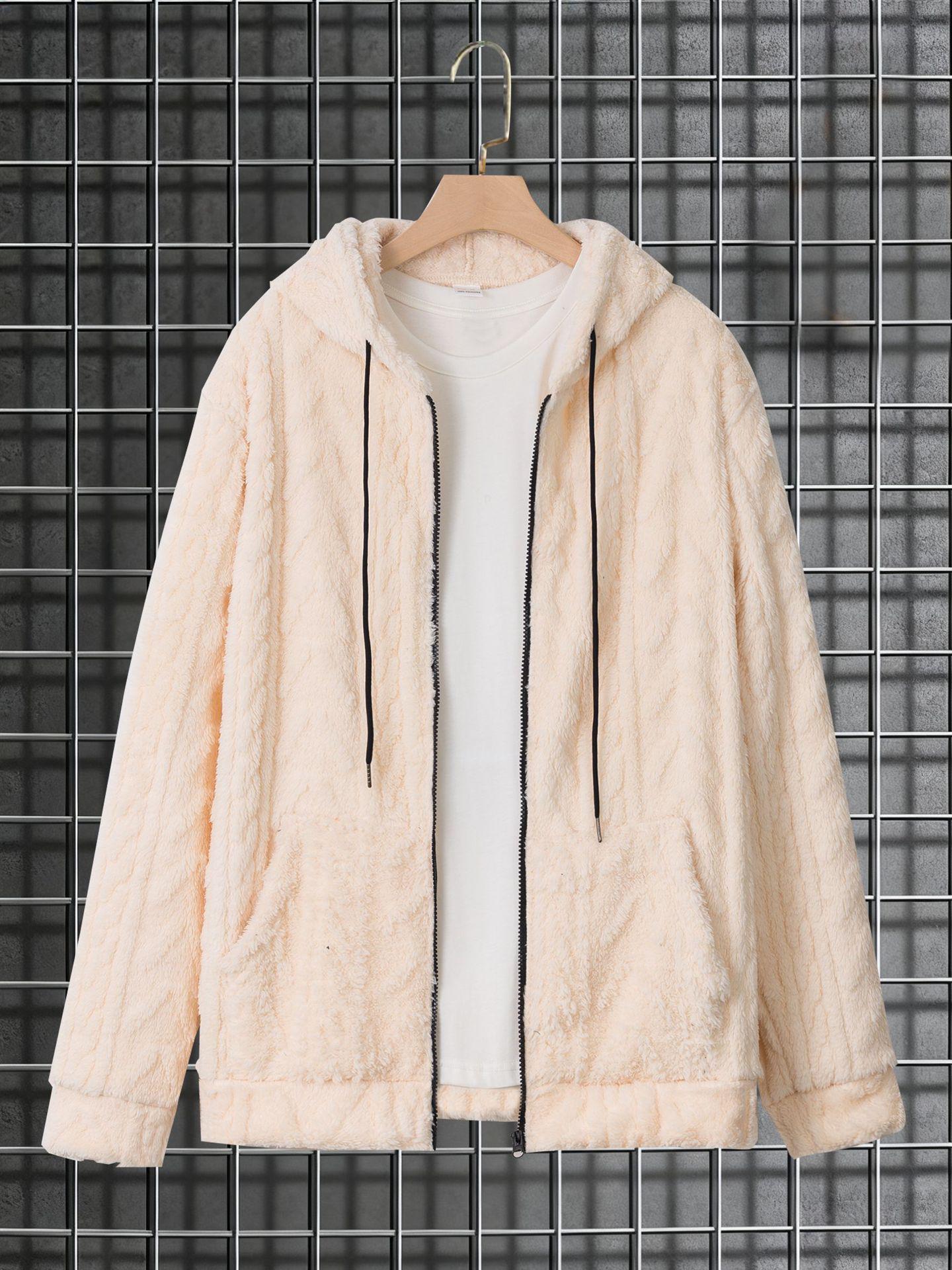 Men s Heavyweight Double-sided Fleece Zipper Hoodie - Autumn/Winter Casual Loose Fit Jacket Double Extra Large брудно-білий
Men s Heavyweight Double-sided Fleece Zipper Hoodie - Autumn/Winter Casual Loose Fit Jacket Double Extra Large брудно-білий