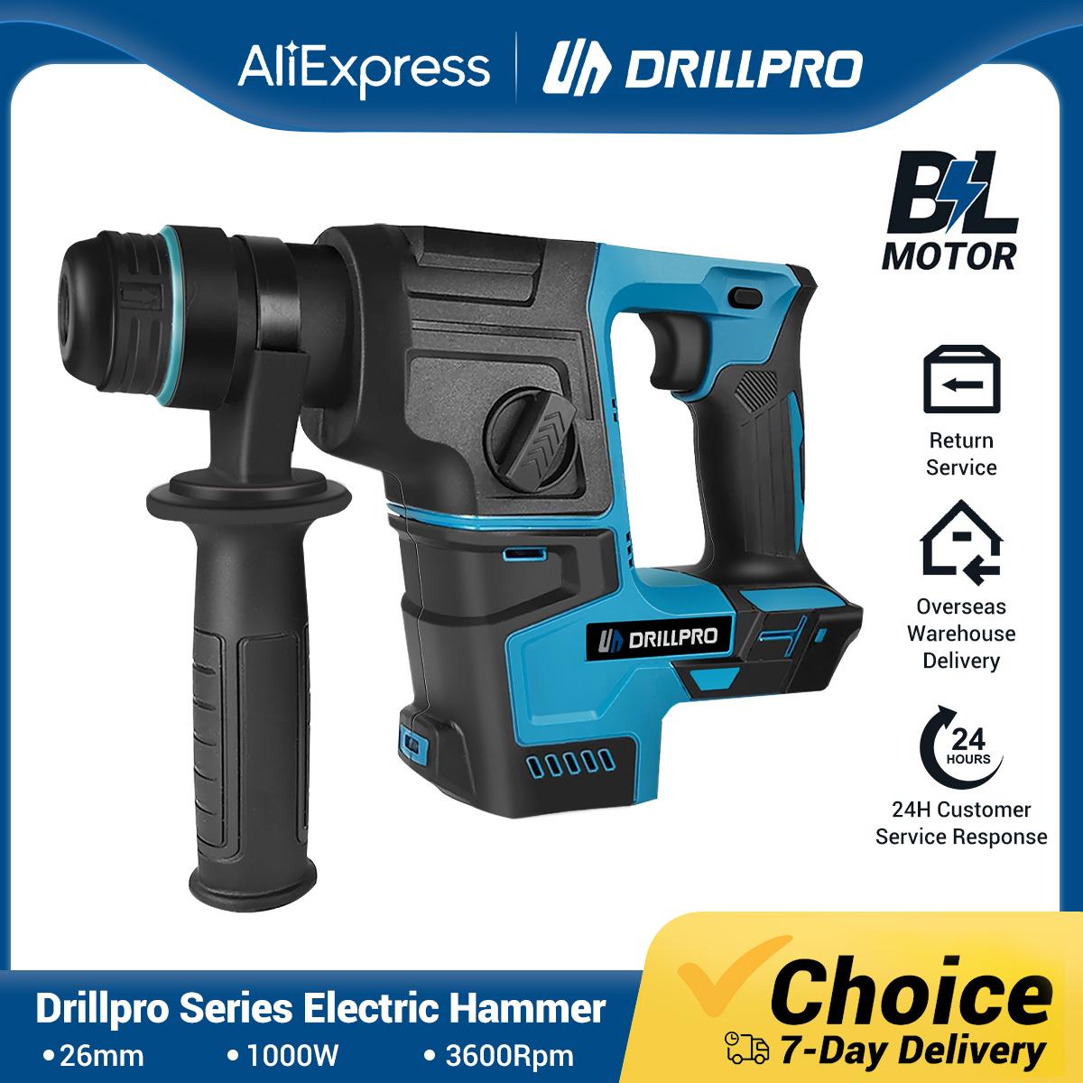 Бесщеточная электрическая ударная дрель Drillpro Мощный двигатель 1000 Вт Вращающийся двигатель Скорость 0–3600 об/мин Диаметр сверления 26 мм 0–4800 дюймов в минуту Высокая скорость удара
Бесщеточная электрическая ударная дрель Drillpro Мощный двигатель 1000 Вт Вращающийся двигатель Скорость 0–3600 об/мин Диаметр сверления 26 мм 0–4800 дюймов в минуту Высокая скорость удара